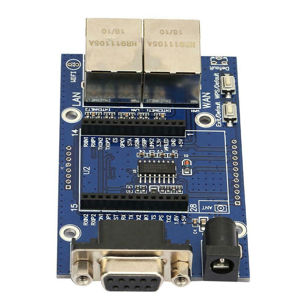 HLK-RM04 Uart-WIFI Module Port Simplified Test Board | Satistronics